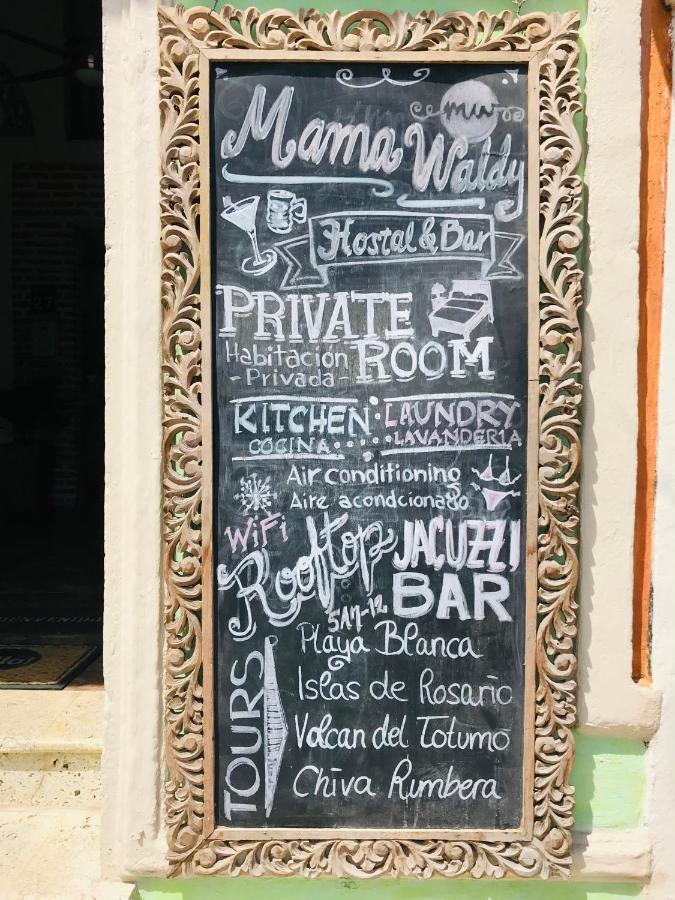 Casa Mama Waldy Hostel Cartagena Eksteriør billede